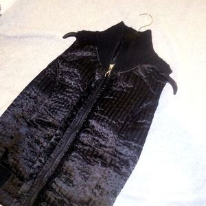 🔥$7.00 FIRM🔥ETHYL Satin Wool Ruffled Vest